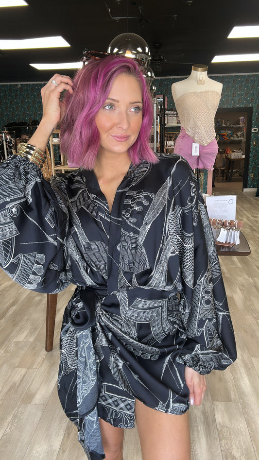 Rule The World Wrap Dress