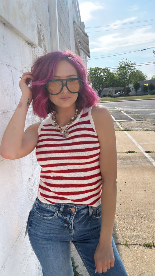 East Coast Stripe Tank